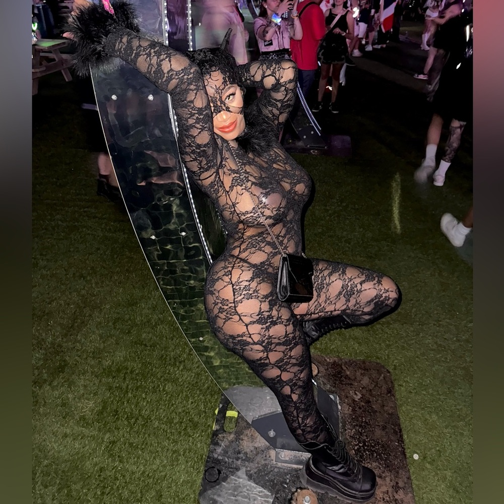 Full body Lace CatSuit Costume